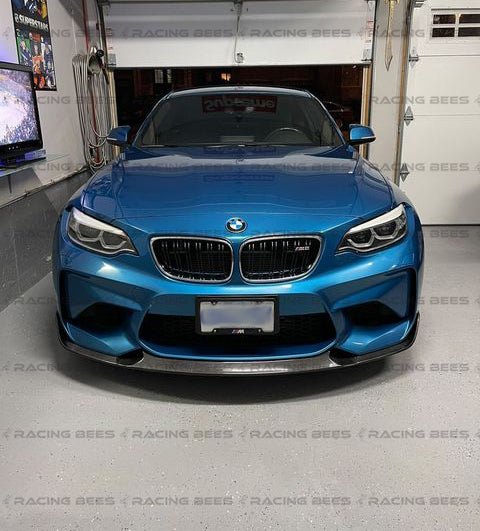 2015-2018 BMW F87 M2 M-Performance Style Front Bumper Lip (Carbon Fiber)