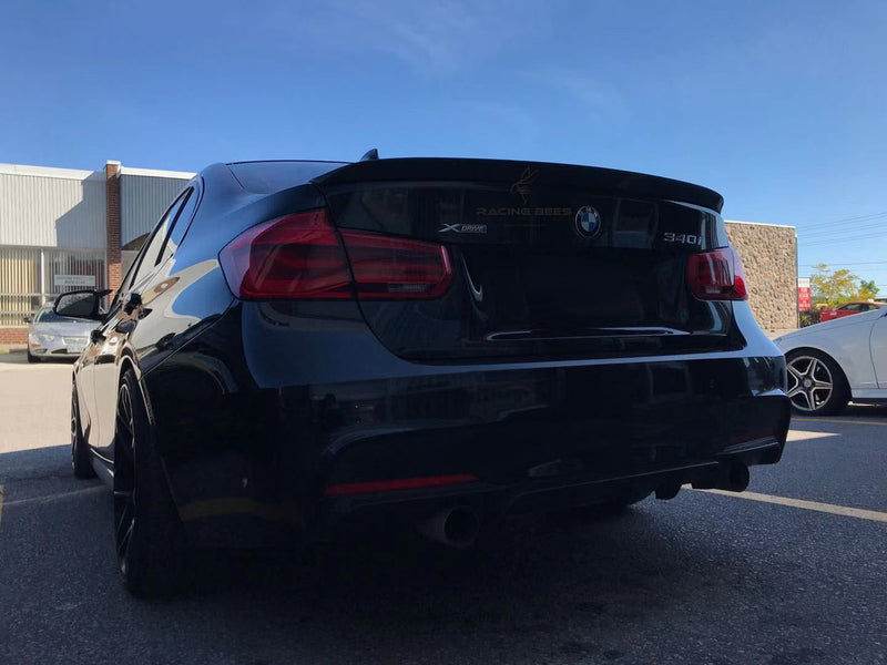 2012-2018 BMW F30/F80 3 Series/M3 Trunk Spoiler 3D Style (Carbon Fiber)
