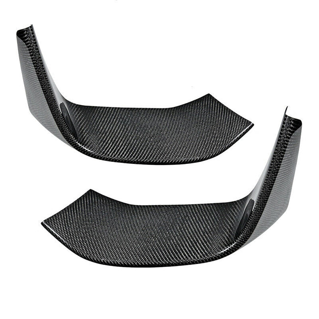2015-2020 BMW F80/F82 M3/M4 MP Style Front Bumper Splitters (Carbon Fiber)