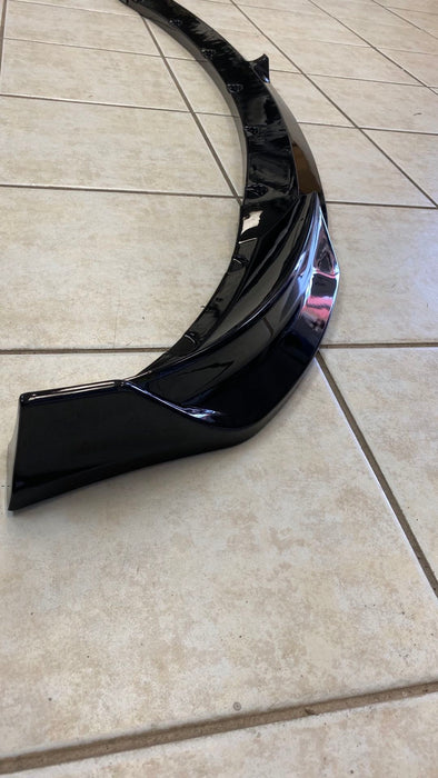 2017-2019 Tesla Model 3 RZ Style 3 pieces Front Bumper Lip (Black)