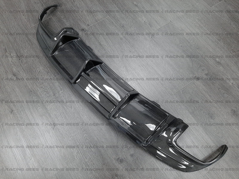 2014-2019 Mercedes-Benz CLA45 Class RS Style Rear Diffuser (Carbon Fiber)