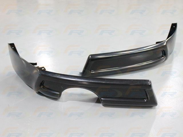 2010-2013 Mazda 3 Hatchback K Style Single Exit Rear Lip Diffuser