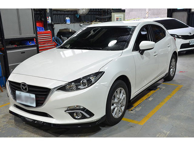 2014-2016 Mazda 3 Sedan/Hatchback MZ Style Front Bumper Lip