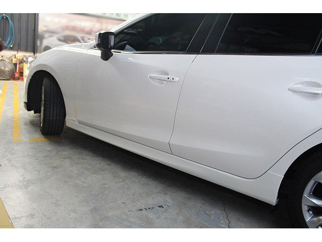 2014-2016 Mazda 3 Sedan/Hatchback V Style Side Skirts