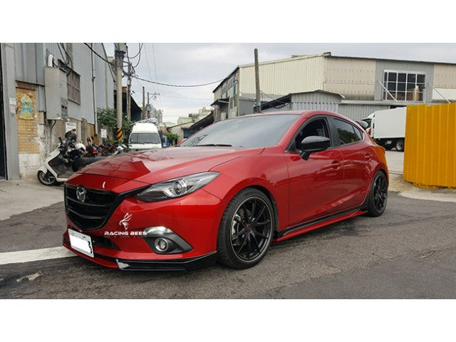 2014-2016 Mazda 3 Sedan/Hatchback MK Style Front Bumper Lip