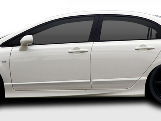 2006-2011 Honda Civic/Acura CSX Sedan Type-R Style Side Skirts