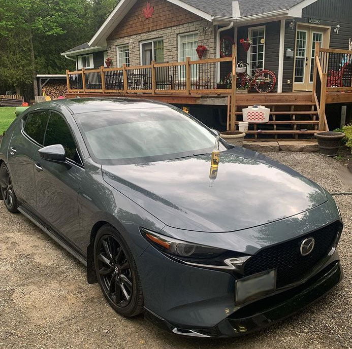 2019+ Mazda 3 Hatchback MP Style Front Bumper Lip
