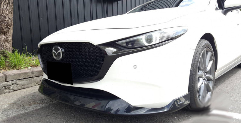 2019+ Mazda 3 Hatchback MP Style Front Bumper Lip