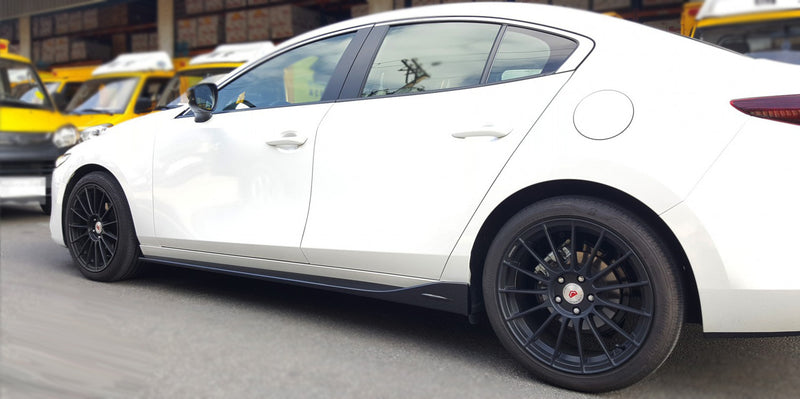 2019+ Mazda 3 Sedan/Hatchback MZ Style Side Skirts