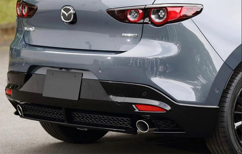 2019+ Mazda 3 Hatchback MP Style Rear Bumper Lip/Diffuser
