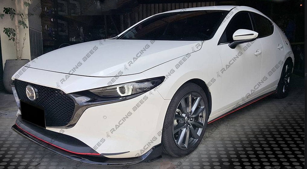 2019+ Mazda 3 Hatchback CK Style Front Bumper Lip