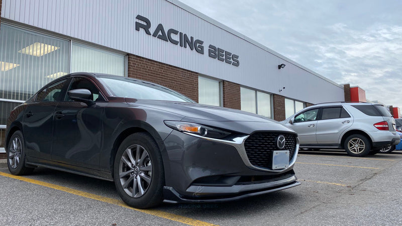2019-2025 Mazda 3 Sedan CK Style Front Bumper Lip