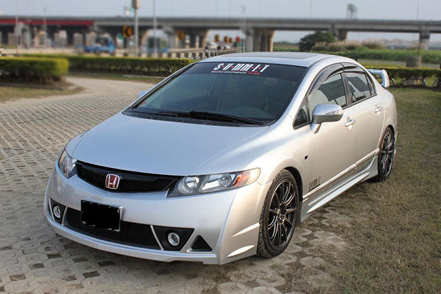 2006-2011 Honda Civic Sedan Mugen RR Style Front Bumper Conversion