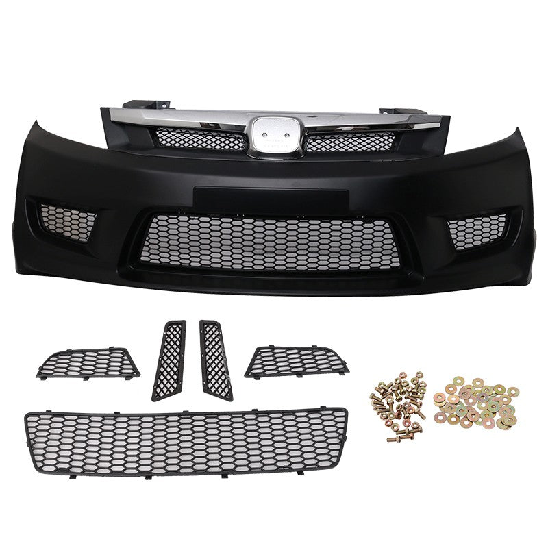 2012-2015 Honda Civic Sedan Type-R Style Front Bumper Conversion