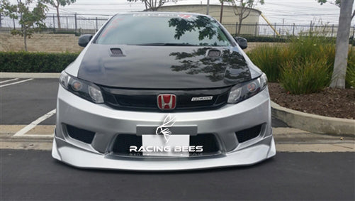2012-2015 Honda Civic Sedan JS Style Front lip For Type-R Style Front Bumper Conversion
