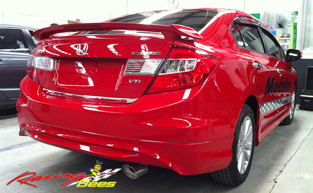 2012-2015 Honda Civic Sedan Modulo Style Trunk Spoiler