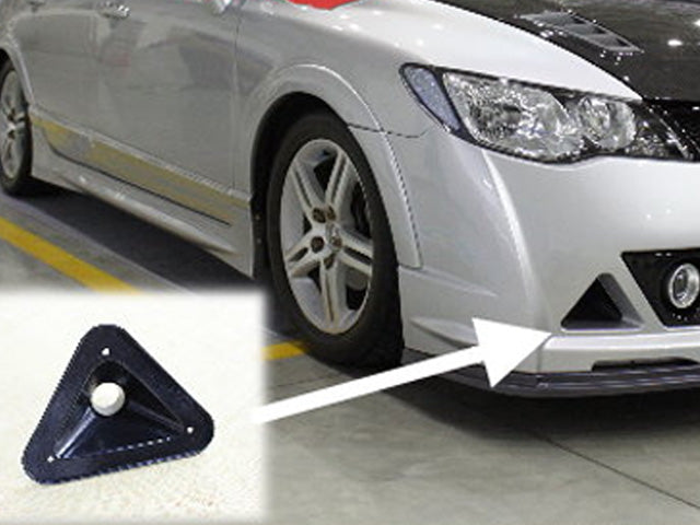Aero Covers for 2006-2011 Honda Civic/Acura CSX Mugen RR Style Front Bumper (1 PC)