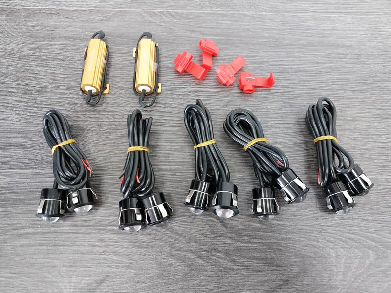 LED KIT FOR Subaru BRZ/Scion FRS/Toyota GT86 MP Style Front Bumper