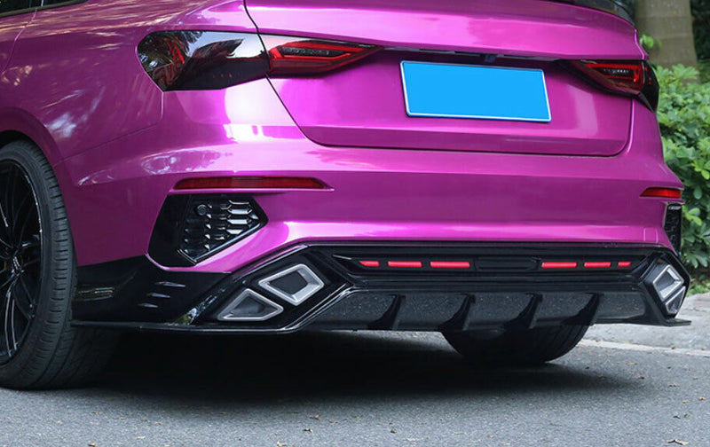 2022+ Audi 8Y A3 S-Line/S3 Models ACR Rear Diffuser