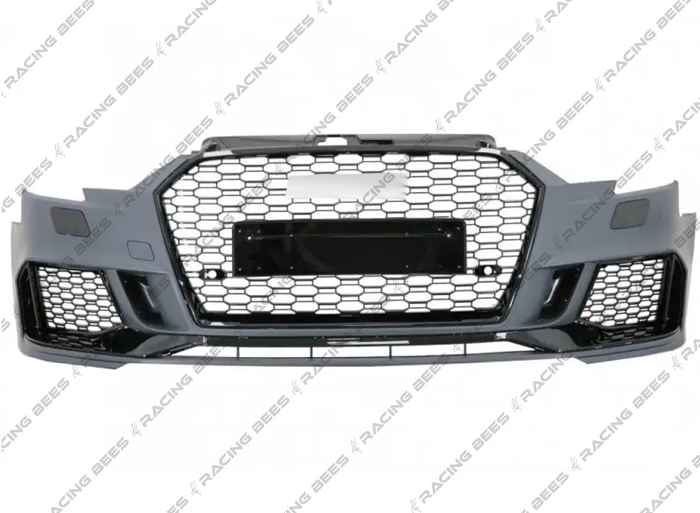 2017 2020 Audi A3 S3 8V RS3 Style Front Bumper Conversion RACINGBEES 2017-2020-audi-a3-s3-8v-rs3-style-front-bumper-conversion-racingbees