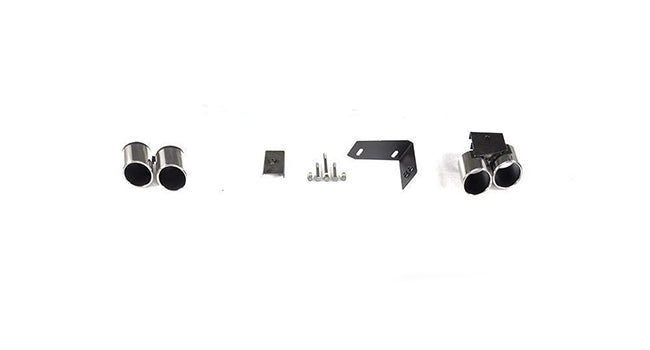2013-2015 Audi A4 S4 Style Quad Tips (One Pair)