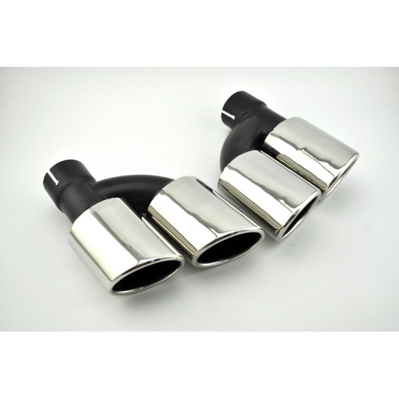 2016-2018 Audi A4 Models S4 Style Quad Tips (One Pair)