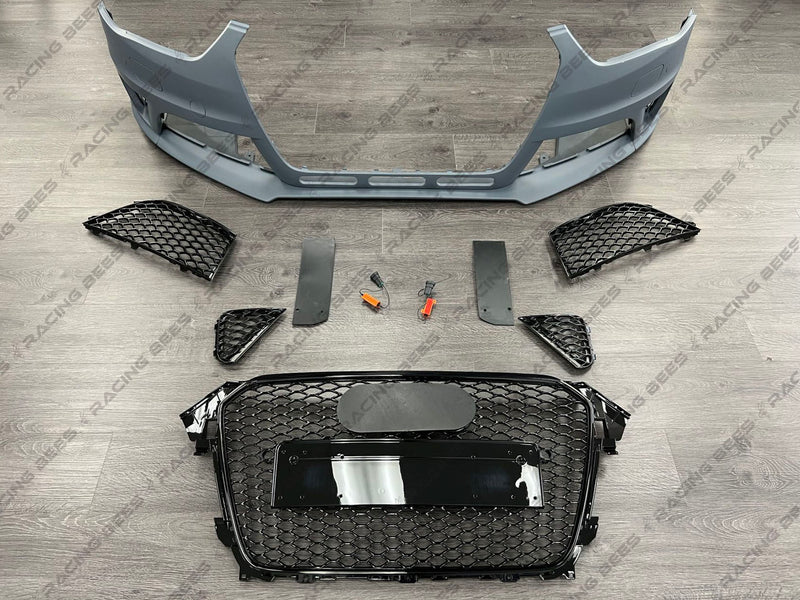 2013-2016 Audi A4 B8.5 RS4 Style Front Bumper Conversion