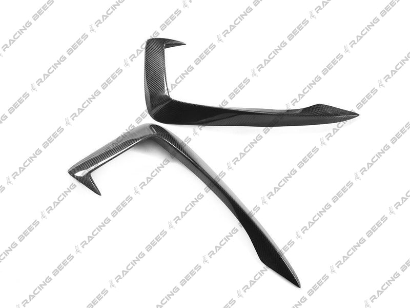 2017-2018 Audi A4 S-Line/S4 S Style Fog Light Trims (Carbon Fiber)