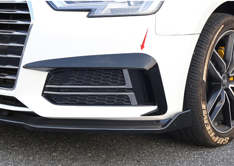2017-2018 Audi A4 S-Line/S4 S Style Fog Light Trims (Carbon Fiber)