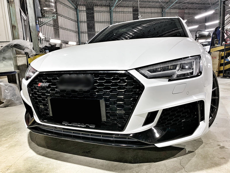 2017-2019 Audi A4 B9 RS4 V2 Style Front Bumper Conversion