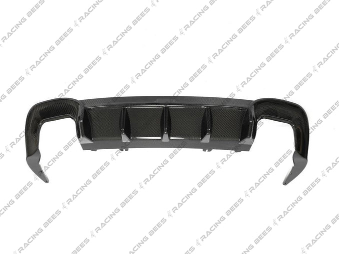 2020+ Audi B9.5 A4 S-Line/S4 BK Style Rear Diffuser (Carbon Fiber)