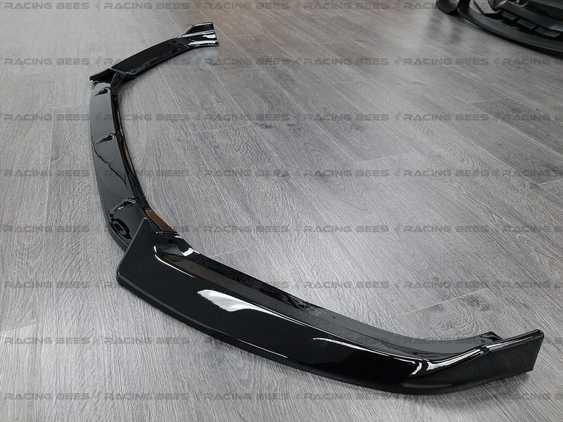 2017-2018 Audi A4 S-Line/S4 RS Style Front Bumper Lip (Black)