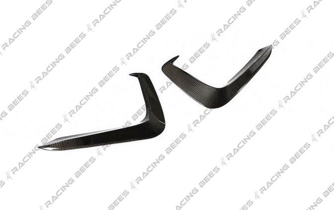 2018-2019 Audi A5 S-Line/S5 S Style Fog Light Trims (Carbon Fiber)