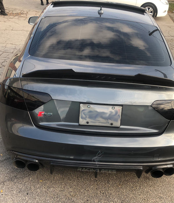 2013-2016 Audi B8.5 A5 S-Line/S5 RS Style Rear Diffuser (Carbon Fiber ...