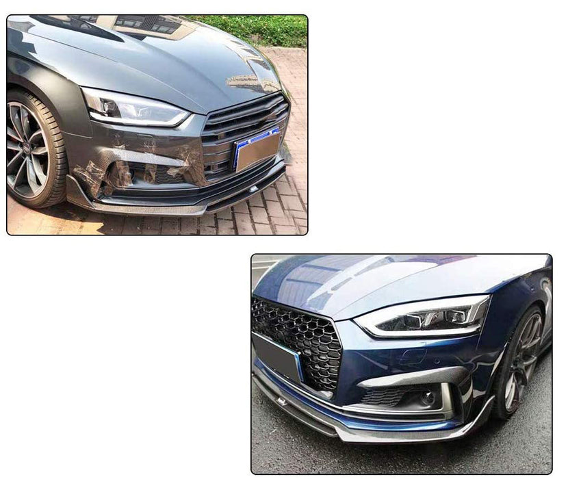 2018-2019 Audi A5 S-Line/S5 KB Style Carbon Fiber Front lip