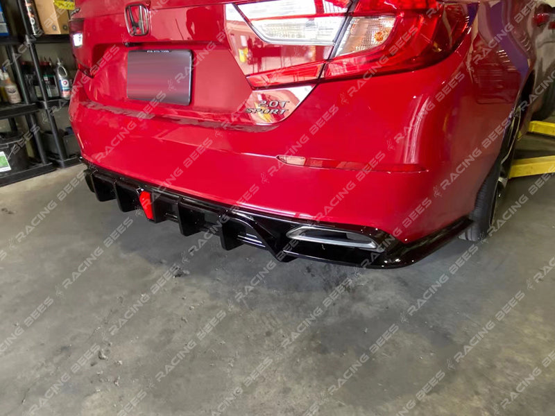 2018-2022 Honda Accord Sedan Yofer Rear Diffuser (Black)