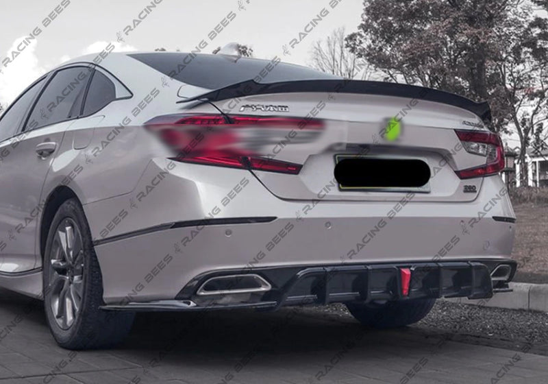 2018-2022 Honda Accord Sedan Yofer Rear Diffuser (Black)