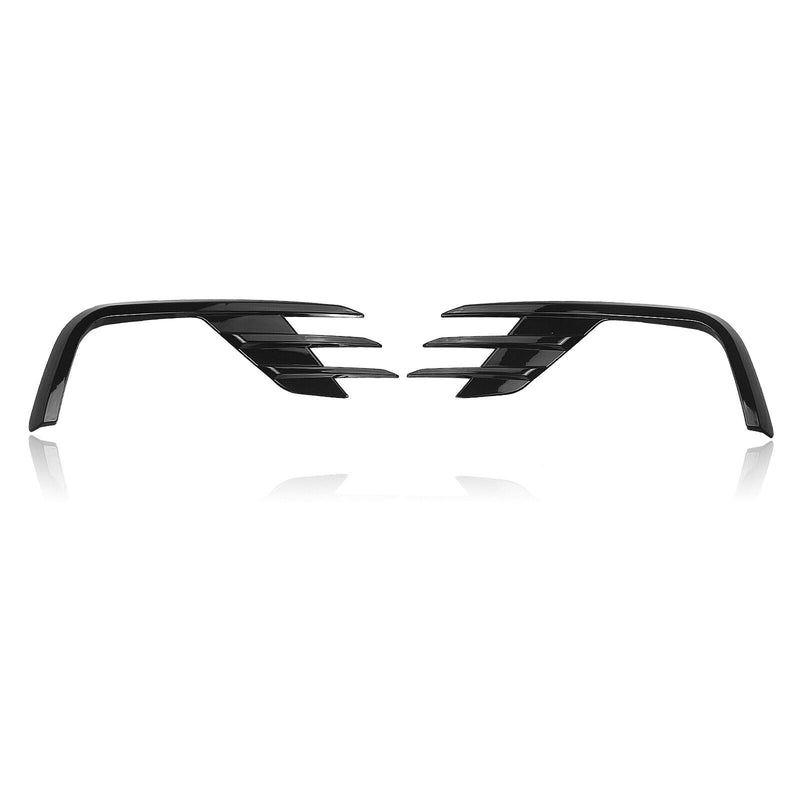 2021+ Honda Accord Sedan Yofer Front Bumper Foglight Trims (Black)