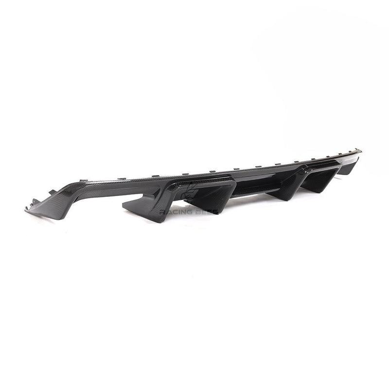 2013-2016 Audi B8.5 A4 S-Line/S4 RS Style Rear Diffuser (Carbon Fiber)
