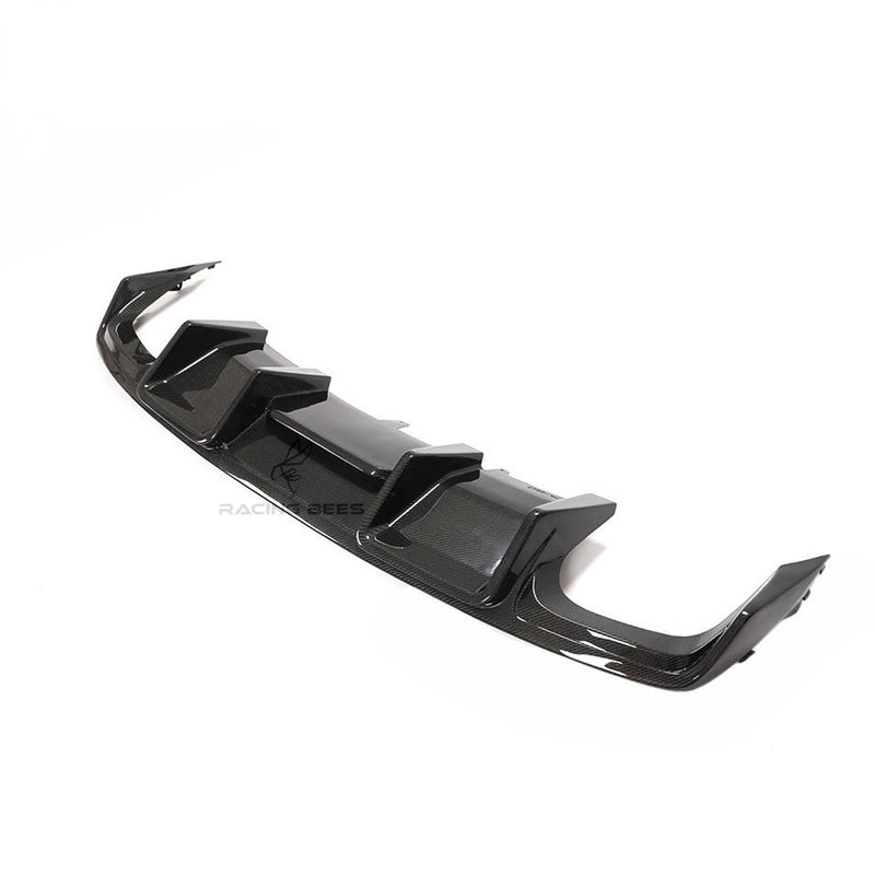 2013-2016 Audi B8.5 A4 S-Line/S4 RS Style Rear Diffuser (Carbon Fiber)