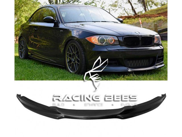2007-2013 BMW E82 1 Series V Style Front Bumper Lip