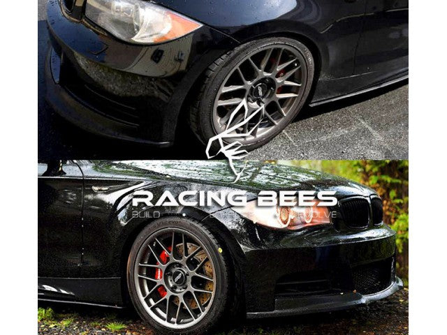 2007-2013 BMW E82 1 Series V Style Front Bumper Lip