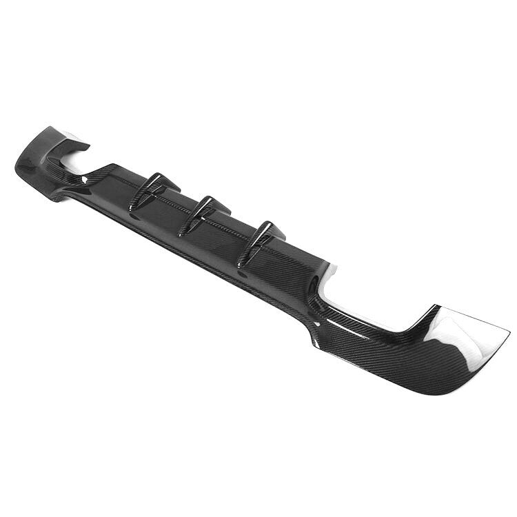 2007-2013 BMW E92/E93 3 Series Coupe/Convertible M Sport Rear Diffuser Quad Outlet (Carbon Fiber)