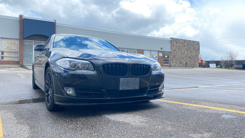 2010-2013 BMW F10 5 Series BASE Model 3D Style Front Bumper Lip