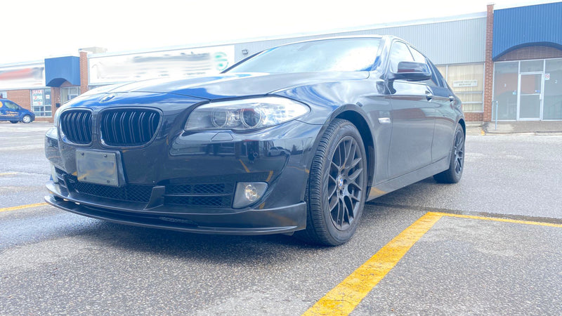 2010-2013 BMW F10 5 Series BASE Model 3D Style Front Bumper Lip