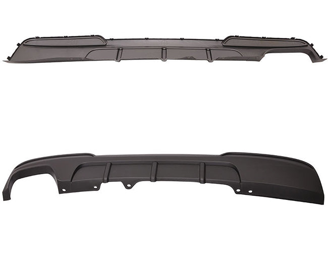 2011-2016 BMW F10 5 Series Rear Diffuser M Performance Style (Single Outlet)