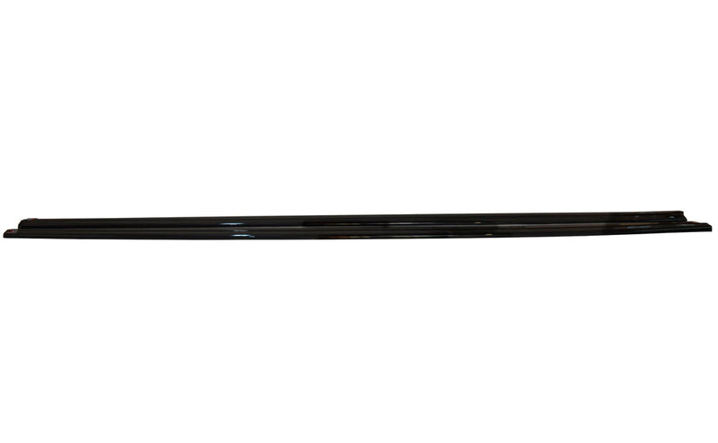 2011-2016 BMW F10 5 Series M-Performance Style Side Skirt Extensions (BLACK)