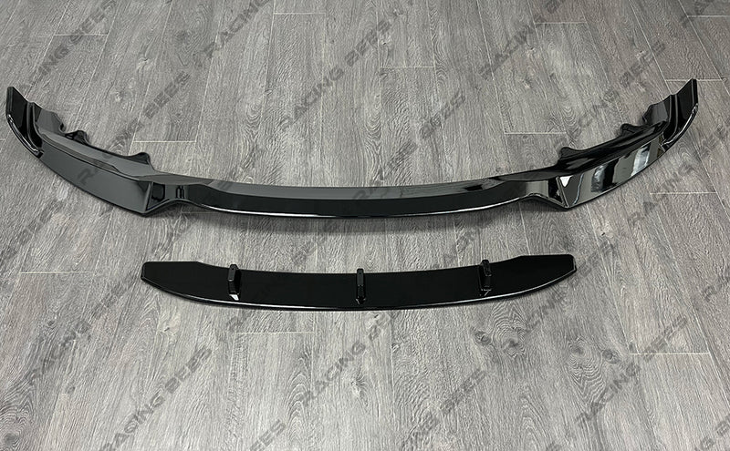 2014-2018 BMW F15 X5 GT Style Front Bumper Lip (Black)