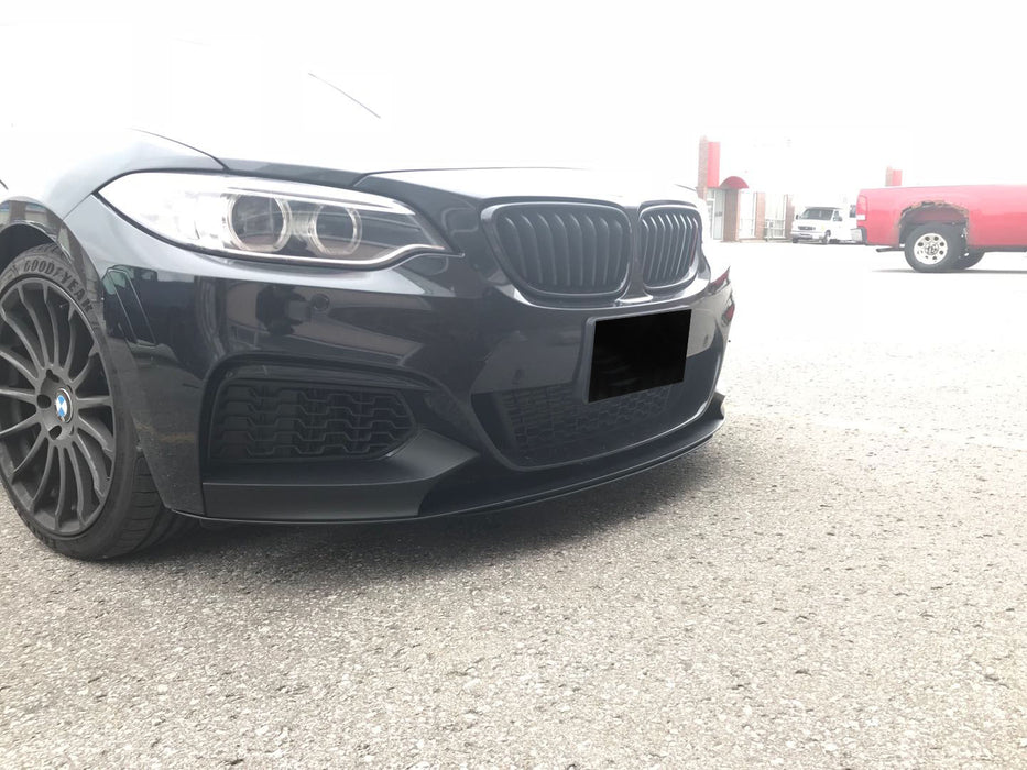 2014-2020 BMW F22/F23 2 Series M-Performance Style Front Bumper Lip