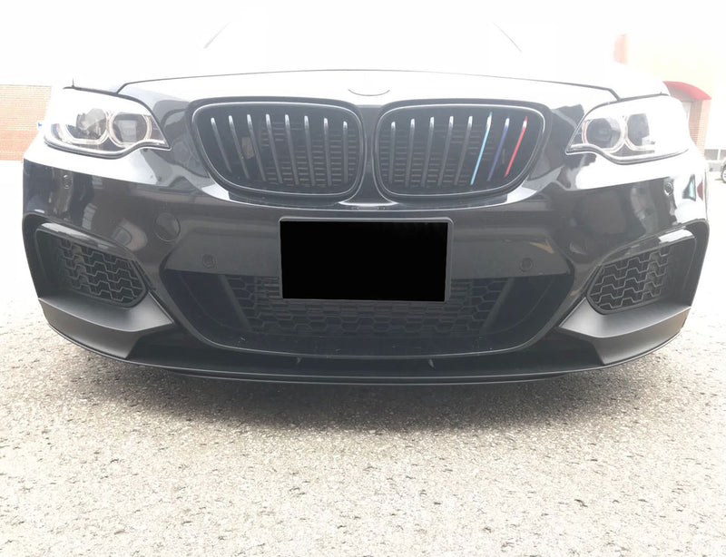 2014-2020 BMW F22/F23 2 Series M-Performance Style Front Bumper Lip